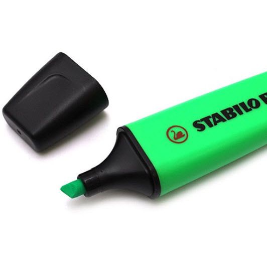 Surligneur STABILO Boss Original Vert