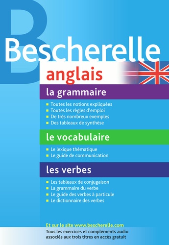 Pack Bescherelle anglais en 3 volumes  - La grammaire, le vocabulaire, les verbes
