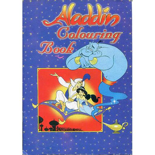 Aladdin Colouring Book