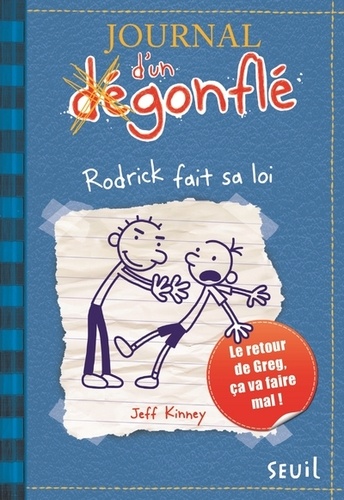 Journal d'un dégonflé Tome 2 - Rodrick fait sa loi