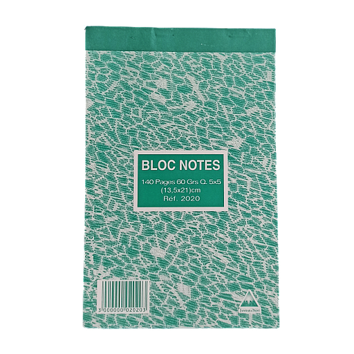 Bloc Piqué Notes JA-PR 13,5 x 21 5x5 140P 60G