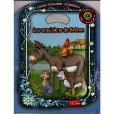 Contes + CD audio pour débutants : Les musiciens de Brême