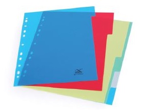 Intercalaires - A4 - jeux de 6