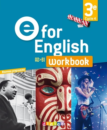 Anglais 3e - e for English A2 - B1 - Workbook