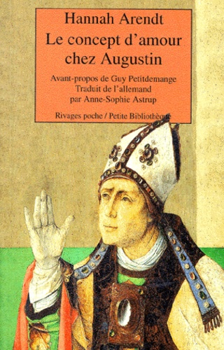 LE CONCEPT D'AMOUR CHEZ AUGUSTIN.  - Essai d'interprétation philosophiqu