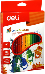 crayon couleur deli - 3mm - 36 couleurs