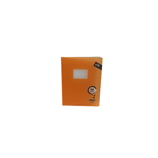 Cahier Piqué Séyès Polypro 96 P 17 x 22 70G Orange