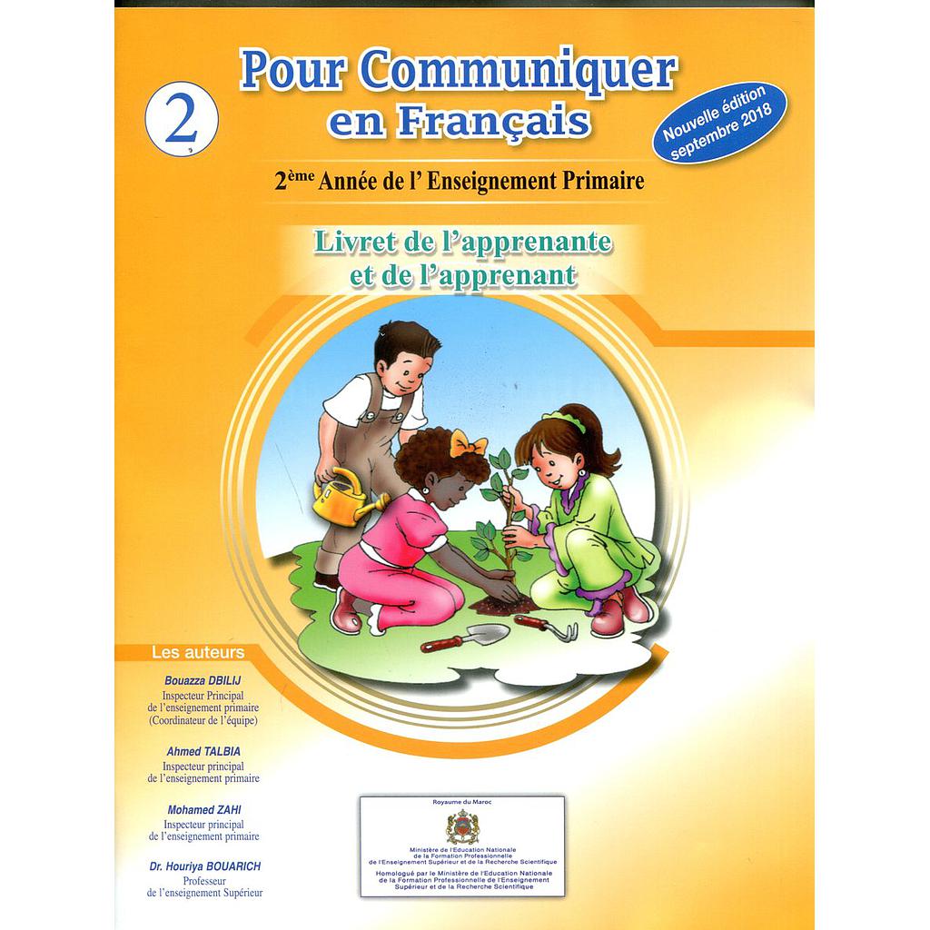 Pour communiquer en français 2e année primaire élève 2021