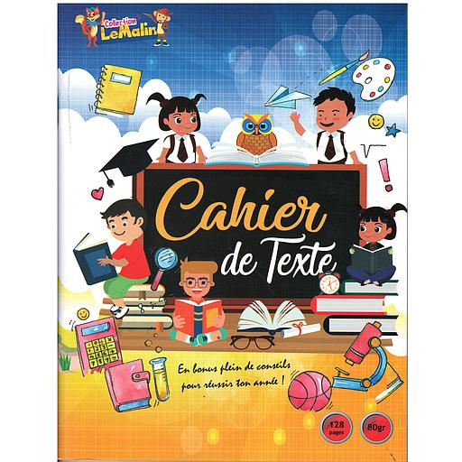 cahier de texte le malin-128p-70gr