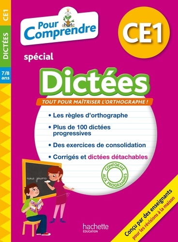 Pour comprendre spécial Dictées CE1  - 7/8 ans