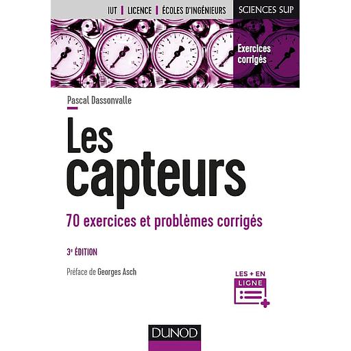 Les capteurs  - 70 exercices et problèmes corrigés