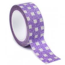 Ruban adhésif à paillettes -Cléopätre 15 mm x 5 m-couleurs