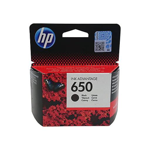 Cartouche pour Imprimant HP Origine 650 Noir