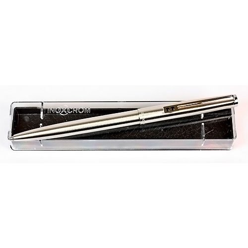 Stylo à bille 77 métal argent inoxcrom