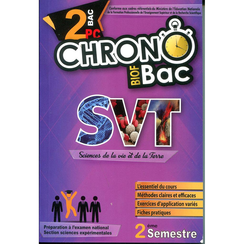 Chrono bac SVT 2 semèstre 2Bac science physique