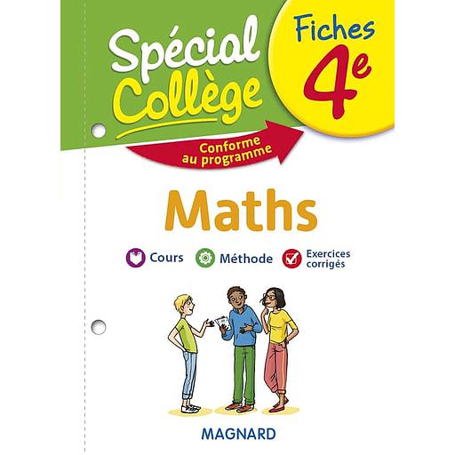 Fiches Maths 4e Spécial Collège