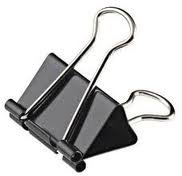 Pinces Atlas  - Double clip - 25 mm - Unité