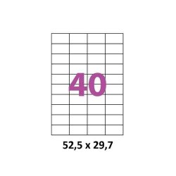 Etiquettes A4/40