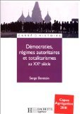 Démocraties, régimes autoritaires et totalitaires au XXe siècle