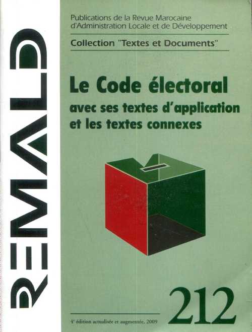 Le code électoral n°212