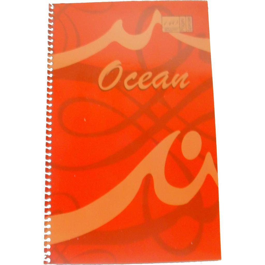 Carnet Ocean 13,5 x 21 Spirale 60G 5 x 5 140
