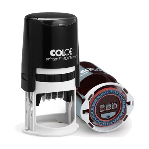 Cachet - R40 - Rond - Noir - 40mm