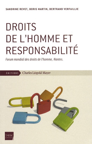 Droits de l'homme et responsabilité  - Forum mondial des droits de l'homme, Nantes