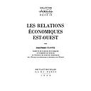 Les relations économiques Est-Ouest