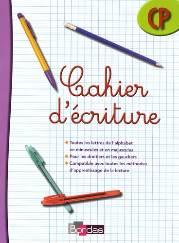 Cahier d'écriture CP