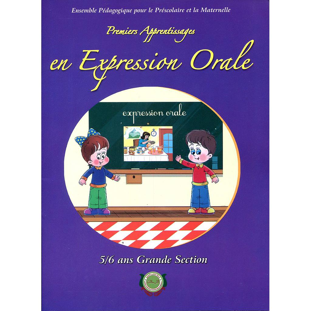 Premiers apprentissages en Expression Orale GS 5/6 ans