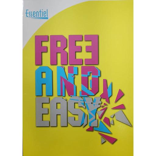 Cahier simple Essentiel  - 21*29.7 - Piqué - 96p - 60g - 5x5