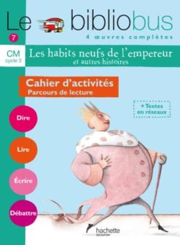 Le Bibliobus n° 7 CM Cycle 3 Parcours de lecture de 4 oeuvres littéraires  - Cahier d'activités