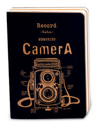 Carnet NoteLook A6 Retro Camera Yellow Ligne