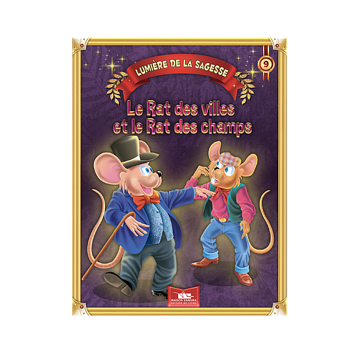 Collection Lumière de la Sagesse : La souris de la ville et le rat des champs