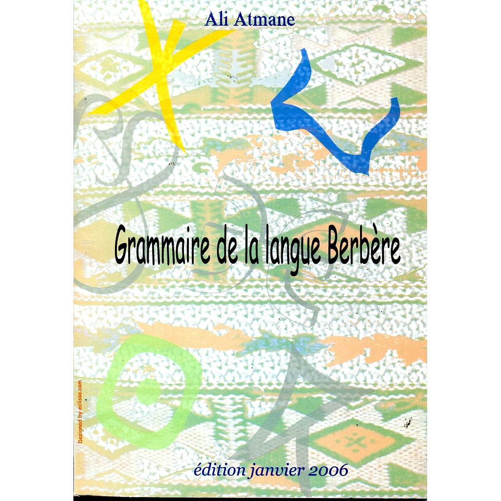 grammaire de la langue berbère