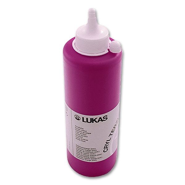 Peinture Acrylique Lukas 500 ml Rouge Primaire 4850