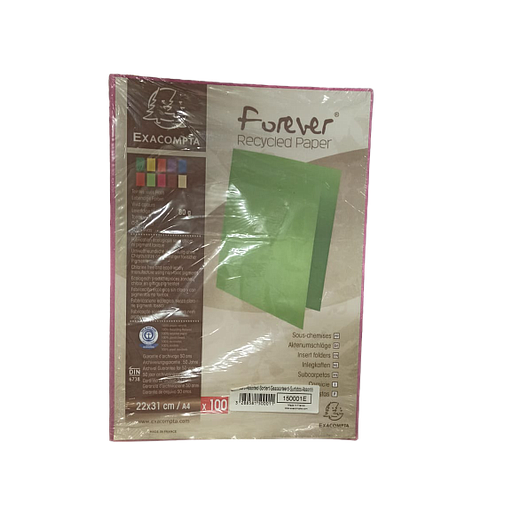 100 Sous-chemises Colorées