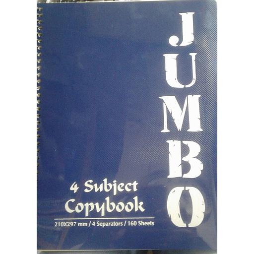 Registre Mintra Jumbo  - A4 - 4sujets 5x5