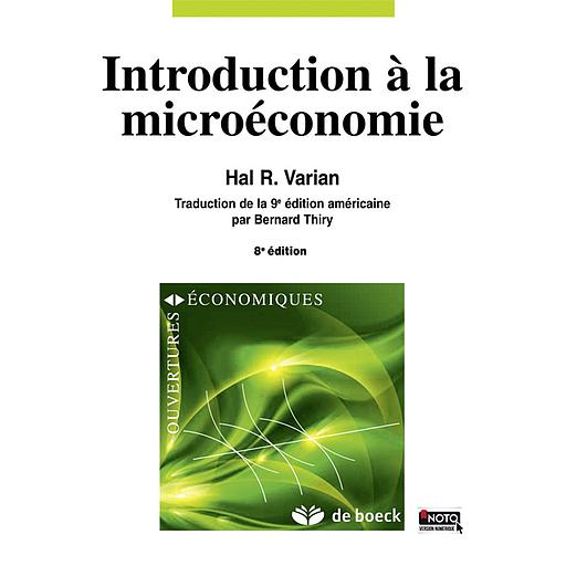Introduction a la Microéconomie