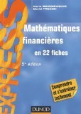 Mathématiques financières - 5e éd - en 22 fiches