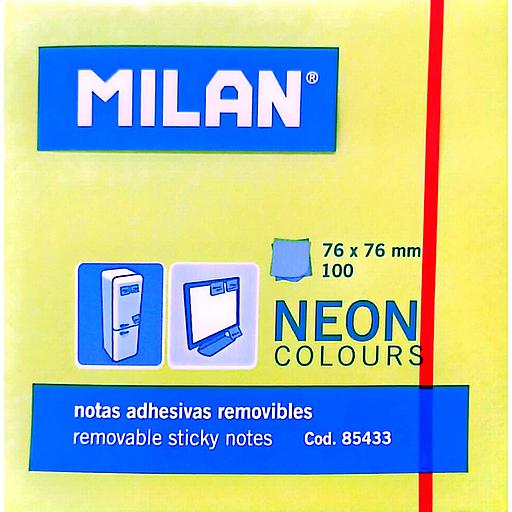 Post-it Milan Vert 76*76MM Rèf 85433
