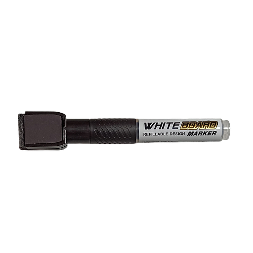 Marqueur Rechargeable Effaçable Avec Brosse et Aimant