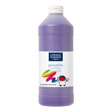 Peinture Gouache Lefranc & Bourgeois  - Violet - 1L