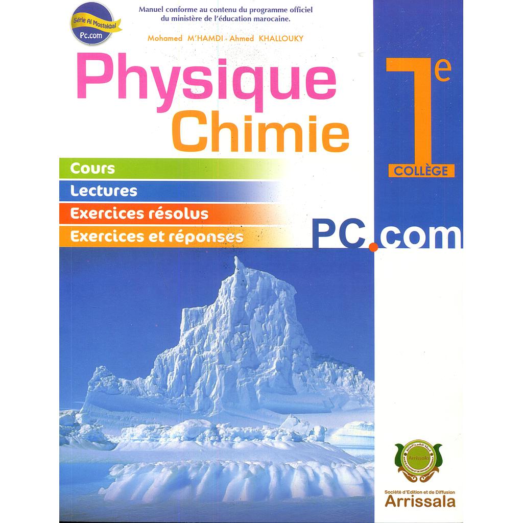 Physique chimie  - PC.com 1AC