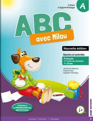 ABC avec Milou CP - Cahier d'apprentissage A