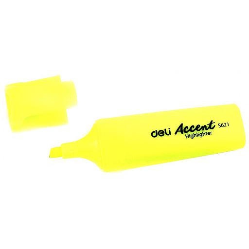 Surligneur fluorescent Deli  - Jaune