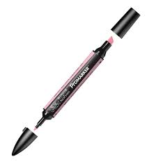 Marqueur double pointe Rose Bebe