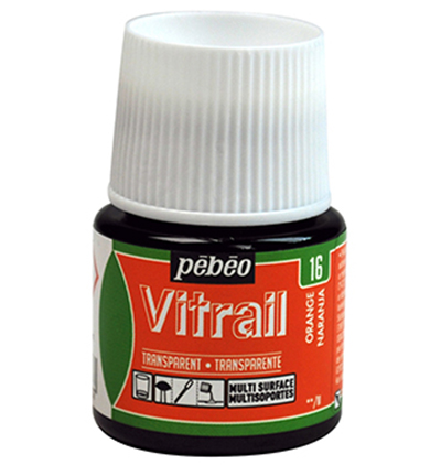 Peinture pour Vitrail 45ml Orange