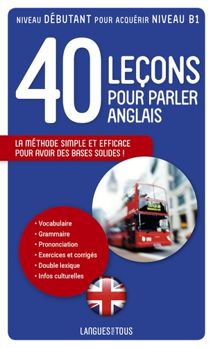 40 leçons pour parler anglais