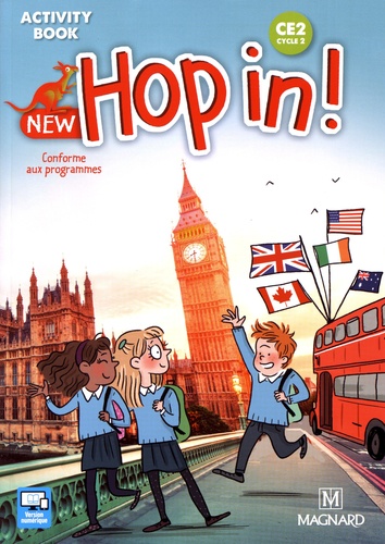 New Hop in! CE2 cycle 2  - Activity Book